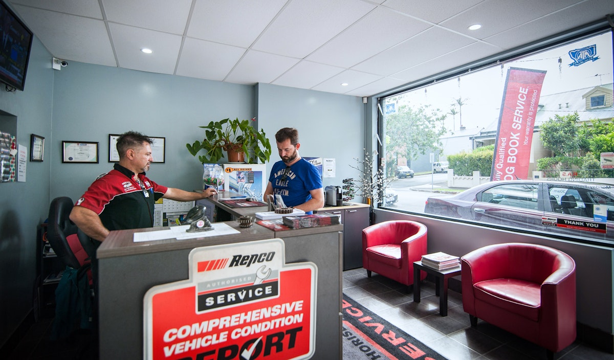 Rozelle Car Service Reception